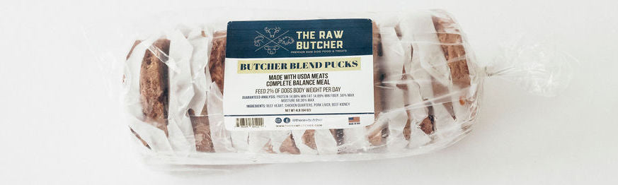 Butcher Blend Pucks - The Raw Butcher 
