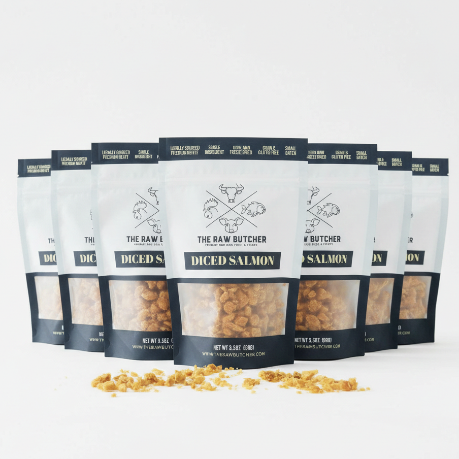 Salmon Dog Food Topper | Premium Freeze Dried | 8-pack ($11 Per Unit) MSRP $21.99